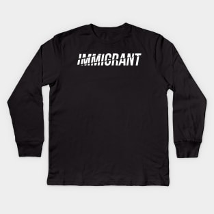 Immigrant Kids Long Sleeve T-Shirt